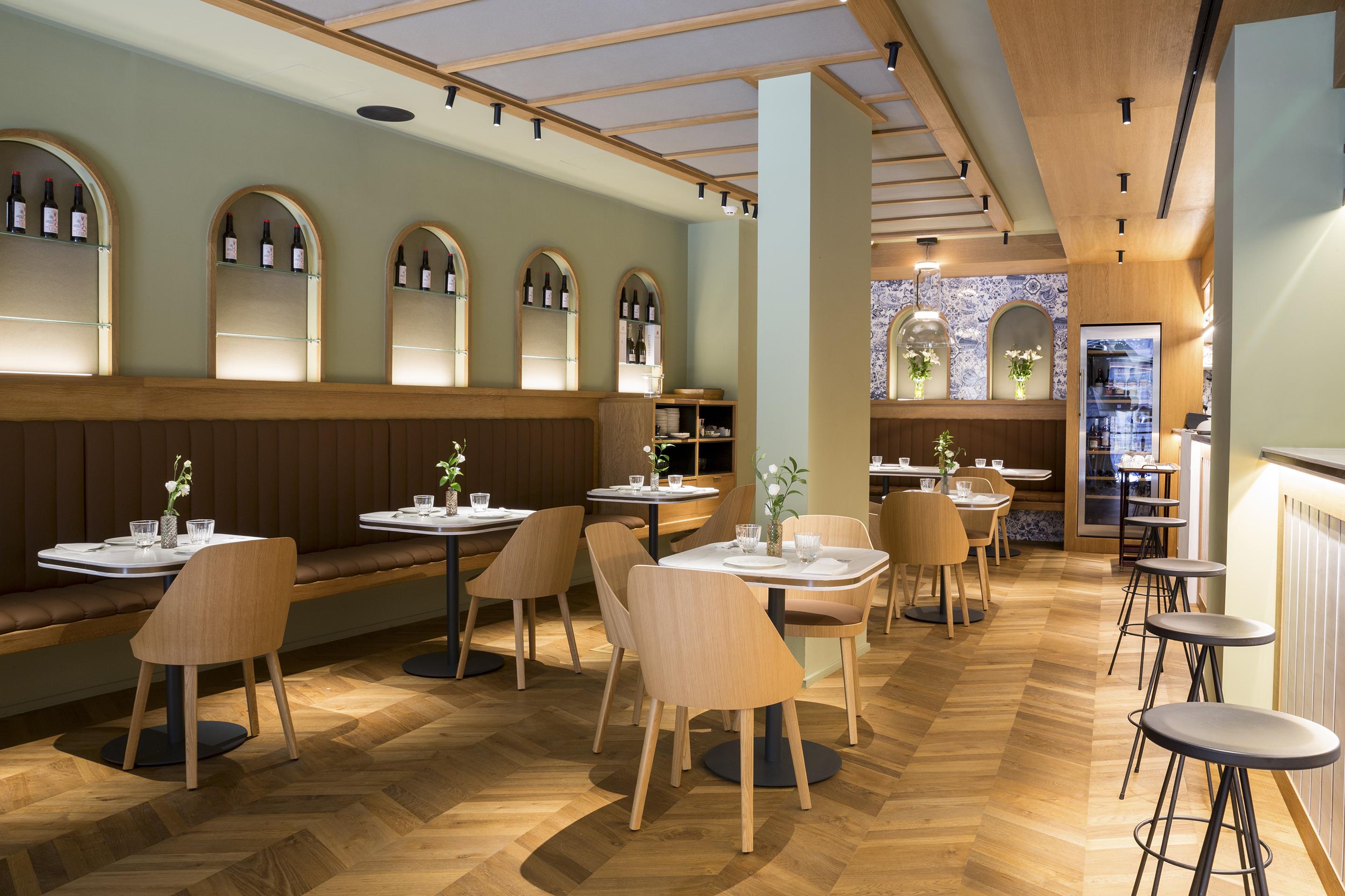 Eme Catedral Mercer Hotel Σεβίλλη Εξωτερικό φωτογραφία Restaurant interior